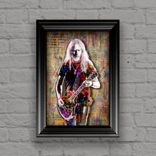 Jerry Cantrell Poster Jerry Cantrell and Alice In Chains Tribute Fine Art