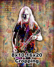 Jerry Cantrell Poster Jerry Cantrell and Alice In Chains Tribute Fine Art