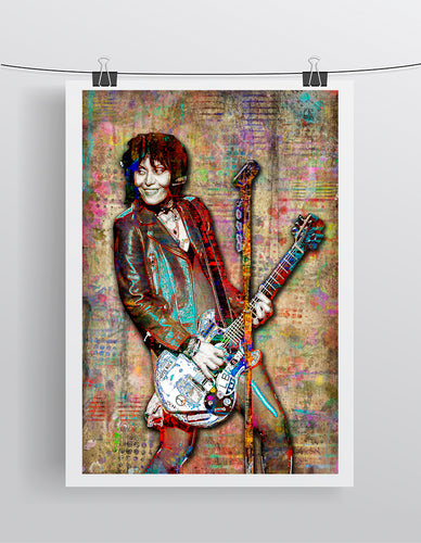 Joan Jett Poster, Joan Jett and The Blackhearts Gift, Joan Jett Tribute Fine Art