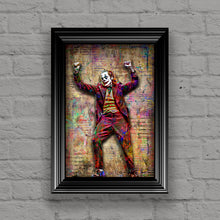 Joaquin Phoenix Joker Poster, The Joker Tribute Fine Art