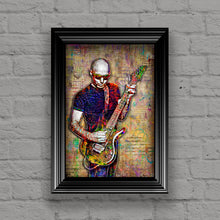 Joe Satriani Poster, Joe Satriani Tribute Fine Art