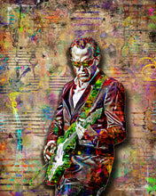 Joe Bonamassa Poster, Blues Gift, Joe Bonamassa Tribute Fine Art