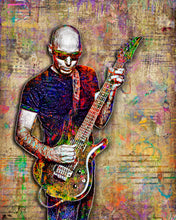 Joe Satriani Poster, Joe Satriani Tribute Fine Art