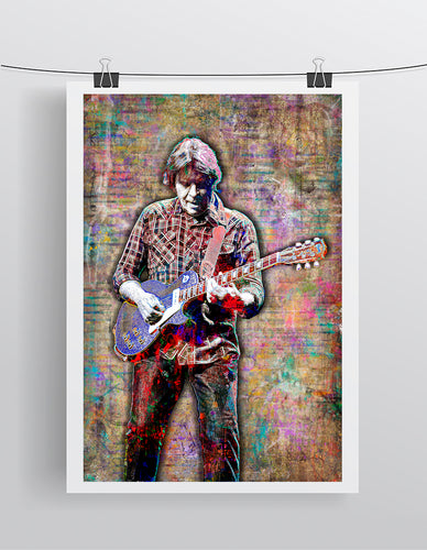 John Fogerty Poster, John Fogerty of CCR Portrait Gift, John Fogerty Tribute Fine Art