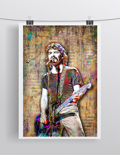 John Prine Poster, John Prine Young Fine Art