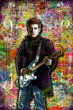 John Mayer Poster, John Mayer Colorful Gift, John Mayer Tribute Fine Art