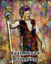 Jon Bon Jovi Poster, Bon Jovi Portrait Gift,Jon Bon Jovi Tribute Fine Art