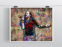 Jonathan Davis of KORN Poster, K.O.R.N. 2 Print Gift, Korn Tribute Fine Art