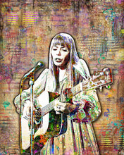Joni Mitchell Poster, Joni Mitchell Tribute Fine Art