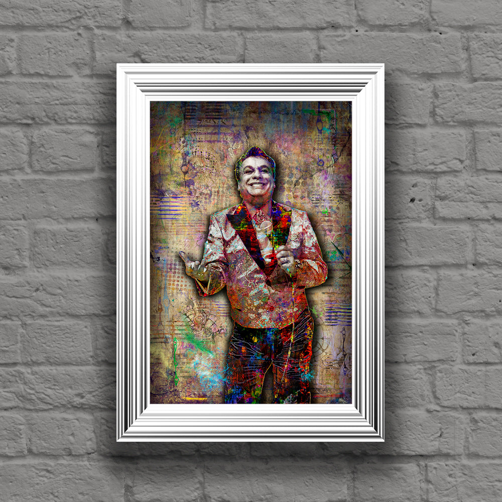 Juan Gabriel Poster, Juan Gabriel Tribute Fine Art – McQDesign