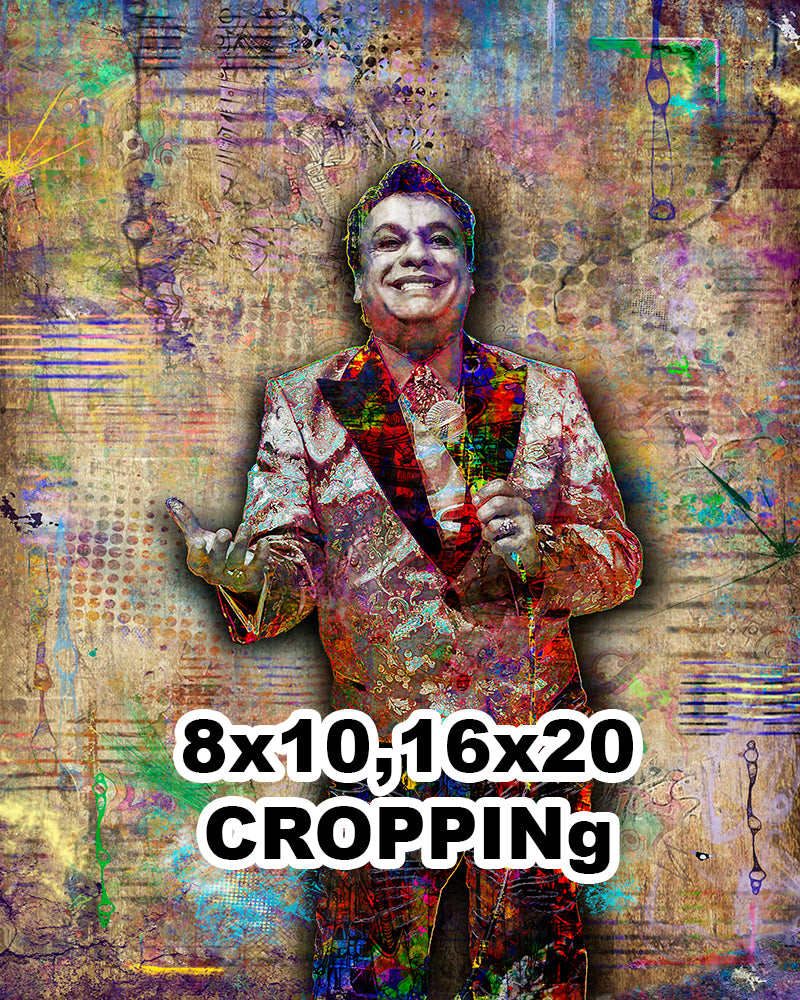 Juan Gabriel Poster, Juan Gabriel Tribute Fine Art – McQDesign