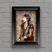 Keith Urban Poster,  Keith Urban Country Gift, Keith Urban Colorful Layered Tribute Fine Art