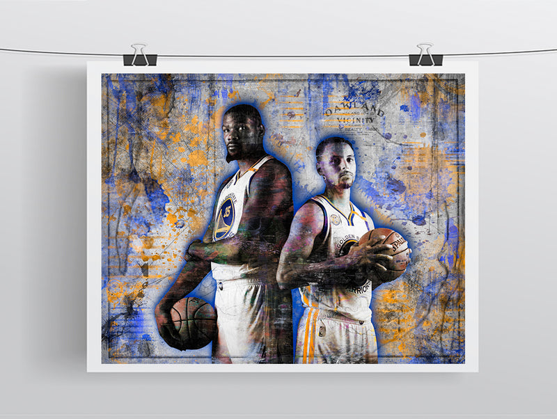 Stephen Steph Curry Golden State Warriors Art Wall Room Poster - POSTER  20x30
