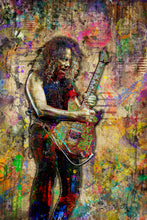 Kirk Hammett Poster, Metallica Gift, Metallica Tribute Fine Art
