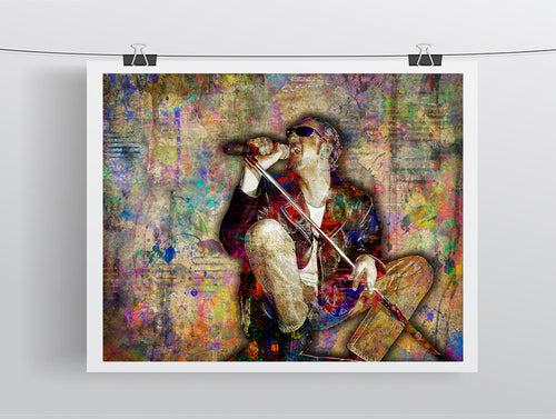 Layne Staley Poster, Layne Staley Pop Art, Alice In Chains Tribute Fine Art