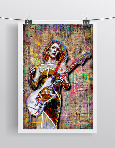 Liz Phair Poster, Liz Phair Pop Art , Liz Phair Tribute Fine Art