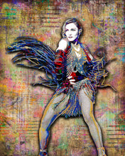 Madonna Poster, Madonna Pop Tribute Fine Art