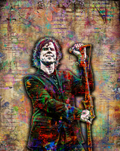 Mark Lanegan Screaming Trees Poster, Mark Lanegan of The Screaming Trees Tribute Fine Art