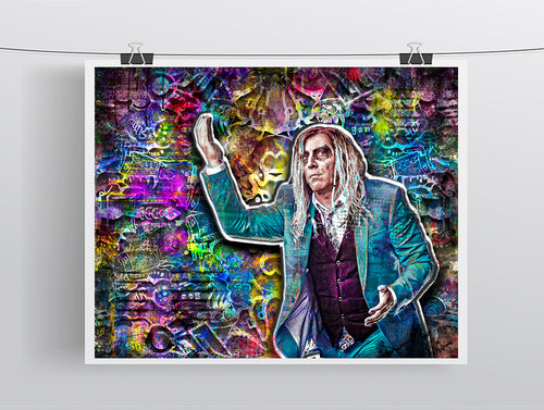 Maynard James Keenan TOOL Colorful Poster, Tool Print Gift, Maynard James Keenan Tribute Fine Art