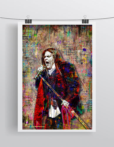 Meat Loaf Poster, Meatloaf Print 2 Tribute Fine Art