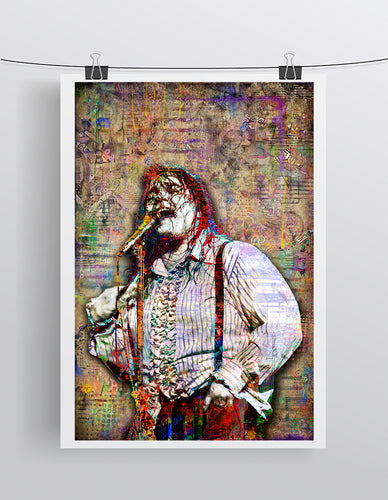 Meat Loaf Poster, Meatloaf Tribute Fine Art