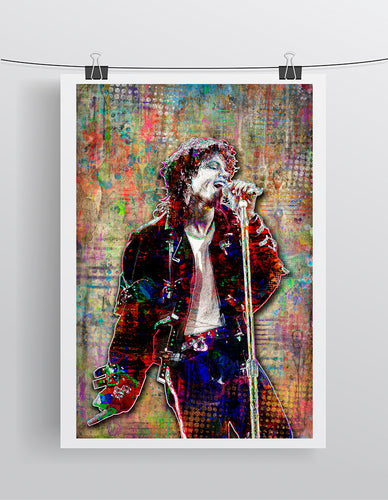 Michael Jackson Poster, Michael Jackson Pop Tribute Fine Art