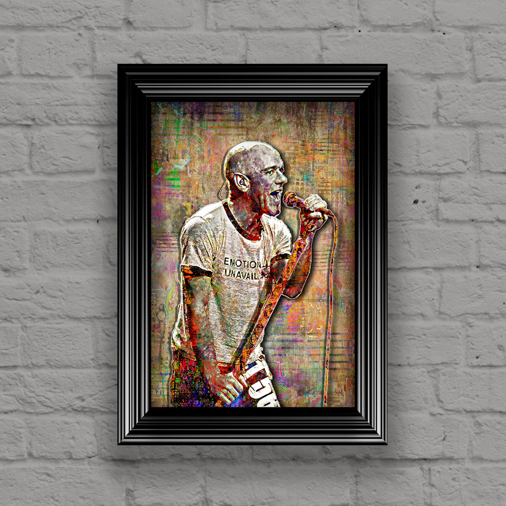 MICHAEL STIPE/R.E.M-1994 FRAMED original poster sized iconic cover EUR MICHAEL STIPE/R.E.M-1994 FRAMED original poster sized iconic cover EUR