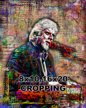 Michael McDonald Poster, Doobie Brothers Pop Art Tribute Fine Art Poster