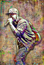 Mike Shinoda of Linkin Park Poster, Linkin ParkTribute Fine Art