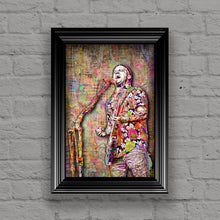 Isaac Brock of Modest Mouse Poster, Modest Mouse Tribute Fine Art