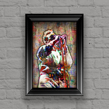 Morrissey of Smiths Poster, Morrissey Gift, Morrissey Colorful Layered Tribute Fine Art