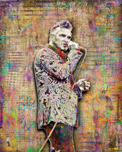 Morrissey Poster, Morrissey of The Smiths Gift, Morrissey Tribute Fine Art