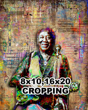 Muddy Waters Blues Poster, Muddy Waters Tribute Fine Art
