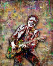 Neal Schon Poster, Journey's Neal Schon Gift, Journey Tribute Fine Art