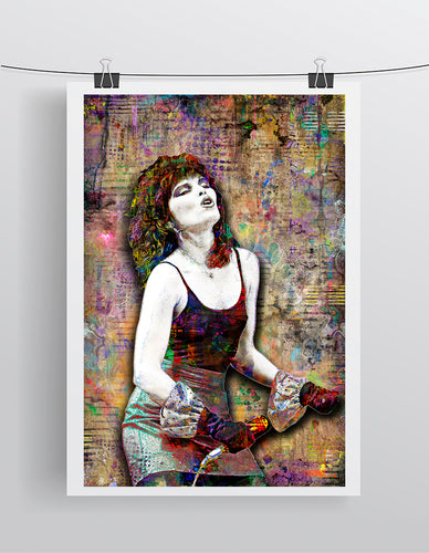 Pat Benatar Poster, Pat Benatar Tribute Fine Art