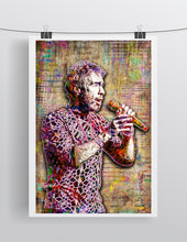 Paul Rodgers of Bad Company Poster, Paul Rodgers Tribute Fine Art