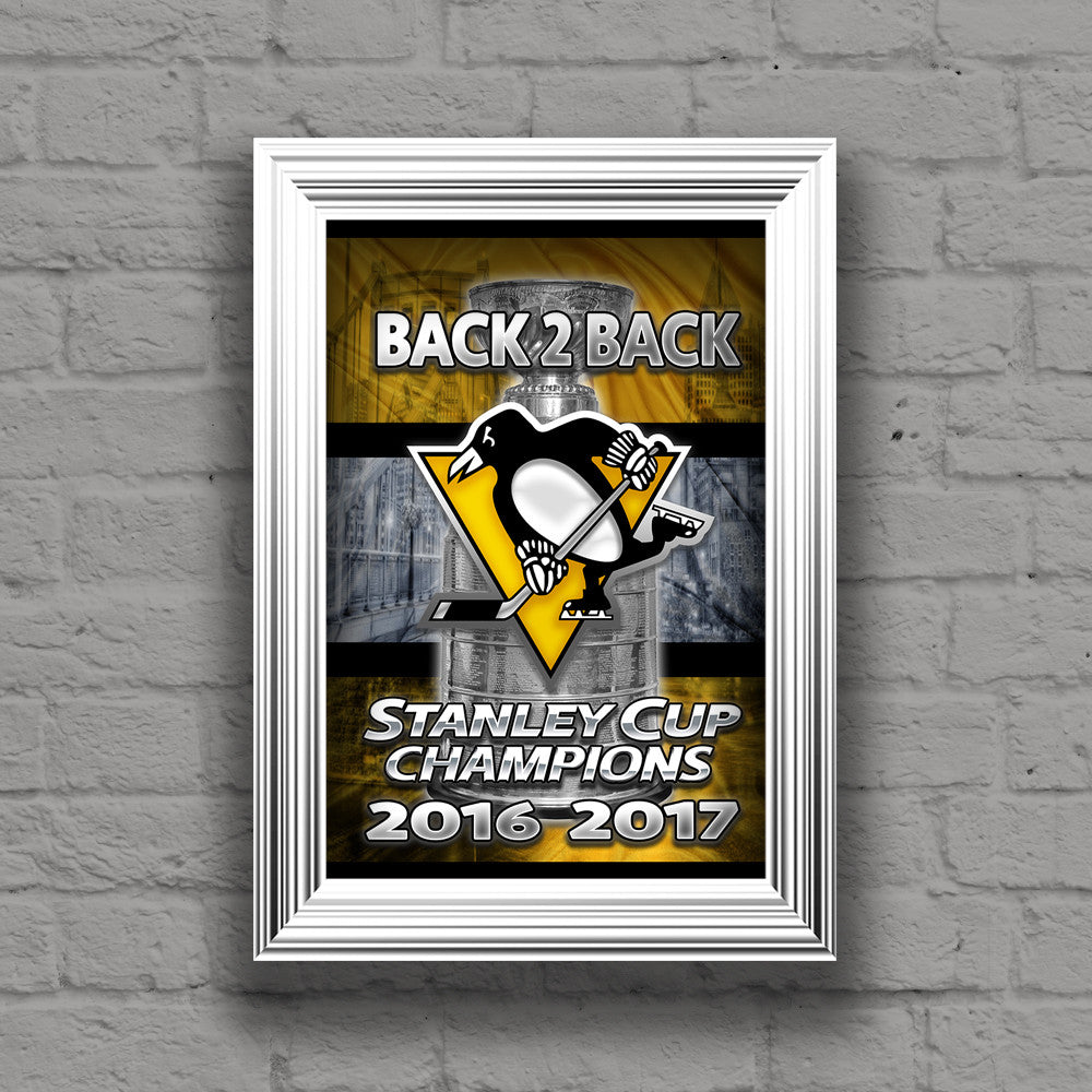 Pittsburgh Penguins 2009 Stanley Cup Champions Posters, Prints, Pennants
