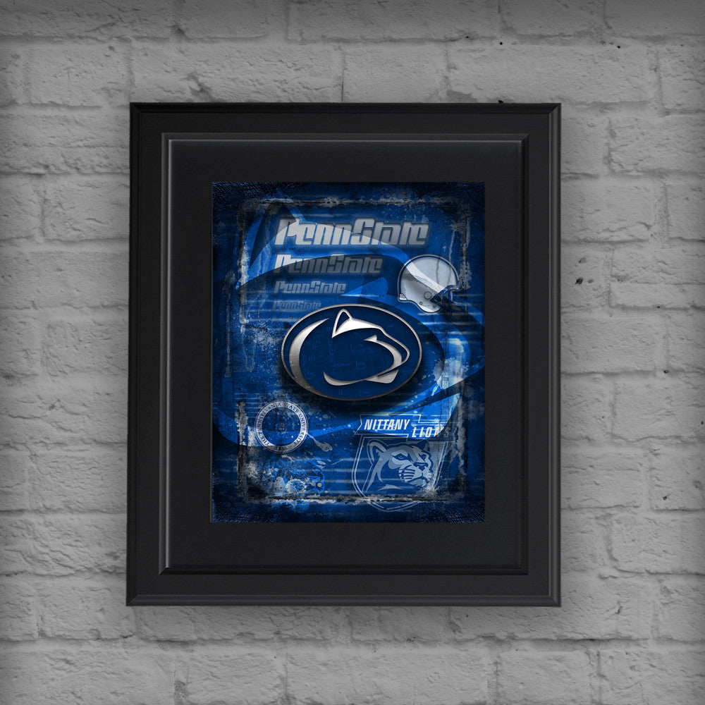 Penn State Nittany Lions Magnetic Mailbox Cover and Sticker Set