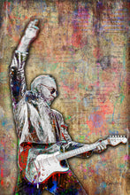 Pete Townshend Poster, The Who Gift, Pete Townshend of The Who Tribute Fine Art