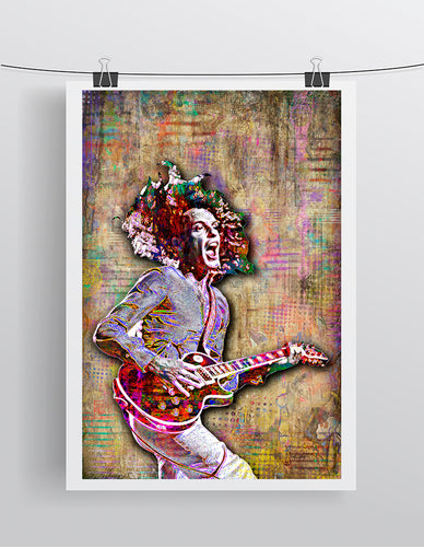 Peter Frampton Poster, Peter Frampton Tribute Fine Art