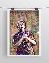 Peter Gabriel Poster, Genesis Gift, Peter Gabriel of Genesis Tribute Fine Art