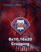Philadelphia Phillies Poster, Philadelphia Phillies Artwork Gift, Phillies Layered Man Cave Art