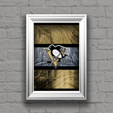 Pittsburgh Penguins Poster, Pittsburgh Penguins Hockey Gift, Pens Art, Penguins