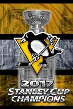 Pittsburgh Penguins 2017 Stanley Cup Championship Poster, Pittsburgh Penguins Hockey Gift, Pens Art, Penguins
