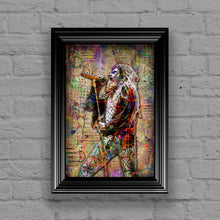 Rob Zombie Poster, Rob Zombie Print, Rob Zombie  Tribute Fine Pop Art