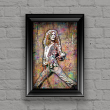 Robert Plant Poster, Robert Plant of Led Zeppelin 3 Gift, Robert Plant Fine Art