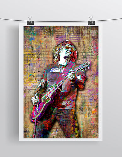 Sammy Hager Poster, Sammy Hager Tribute Fine Art