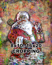 Santa Claus Christmas 2021 Special Edition Poster, Santa Fine Art