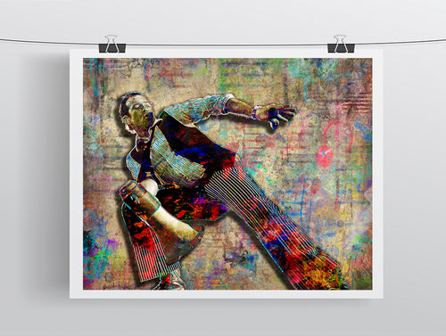 Scott Weiland  Poster, Scott Weiland Pop Art Stone Temple Pilots Tribute Fine Art