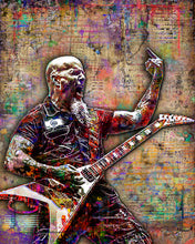 Scott Ian Anthrax Poster, Anthrax Tribute Fine Art